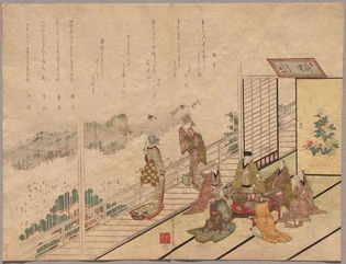 Harukawa Goshichi: “Banquet at the Sagamiya Restaurant in Higashiyama.” 2018.116.7