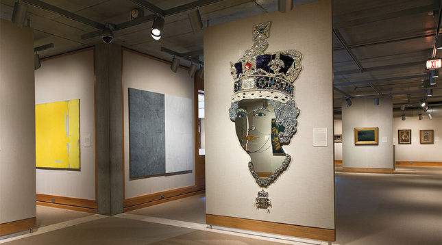 Britain in the World Installation, Second floor galleries, Yale Center for British Art, photo by Richard Caspole.